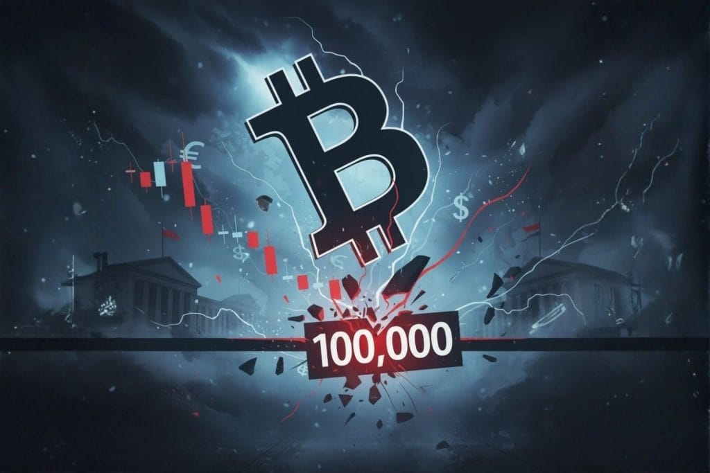 Bitcoin sous la barre des 100 000 dollars