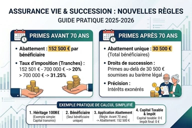 assurance vie et succession nouvelle loi