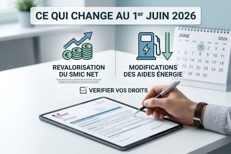 Ce qui change au 1er juin 2026
