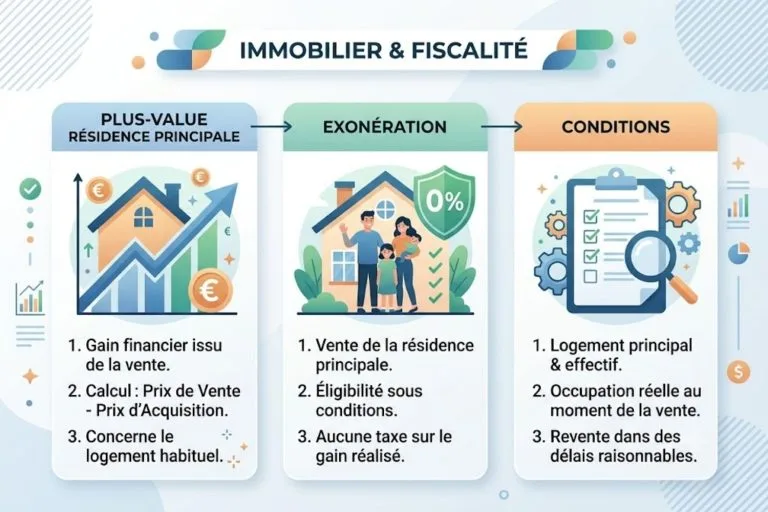 plus-value résidence principale