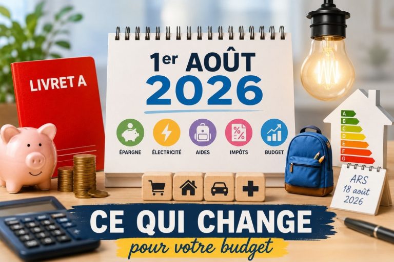 Ce qui change au 1er août 2026