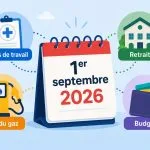 Ce qui change au 1er septembre 2026
