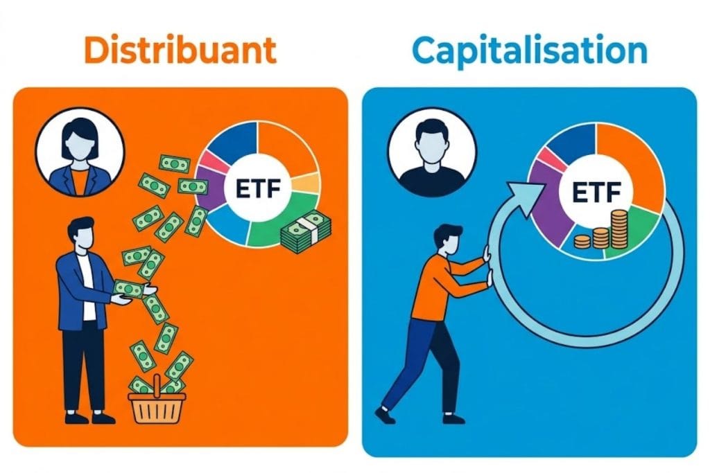 ETF capitalisant ou distribuant